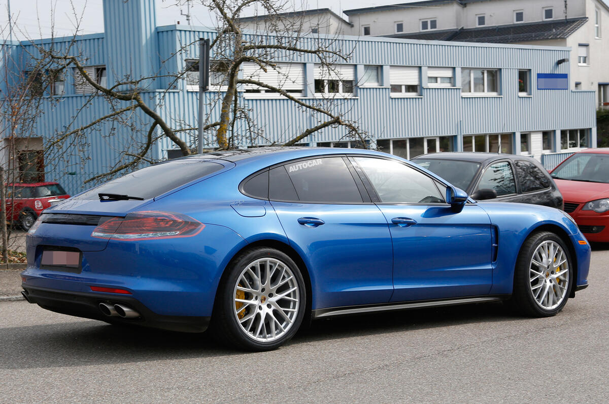 Porsche Panamera spy 2017