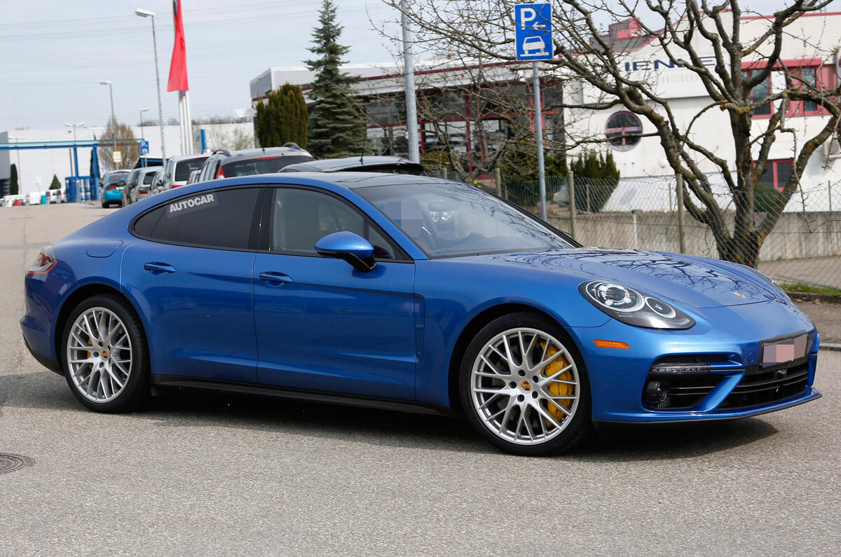 Porsche Panamera spy 2017