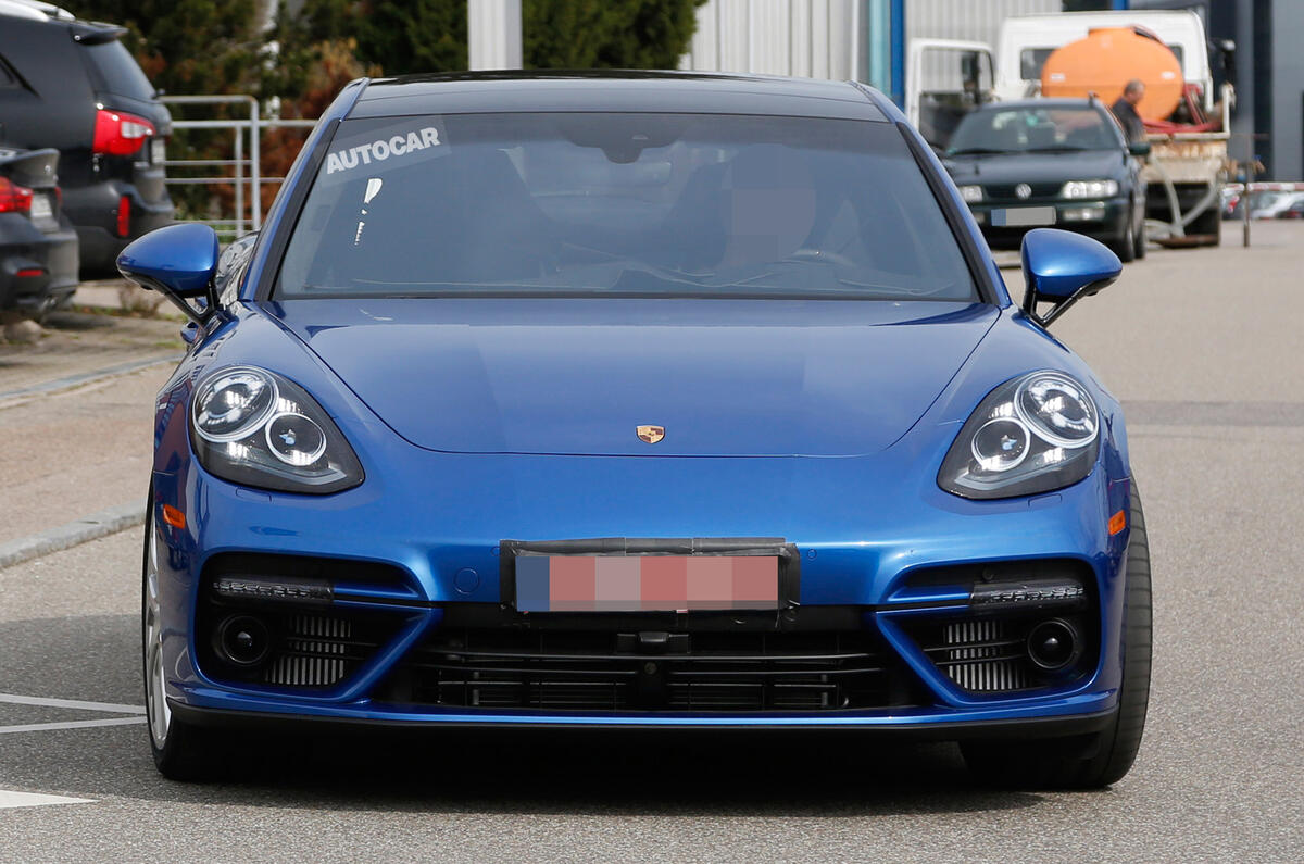 Porsche Panamera spy 2017