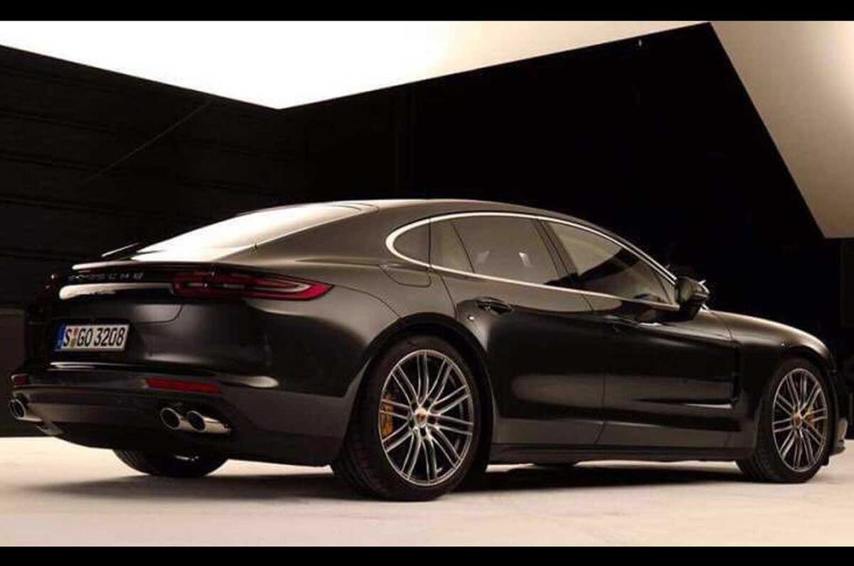 Porsche Panamera leaked images