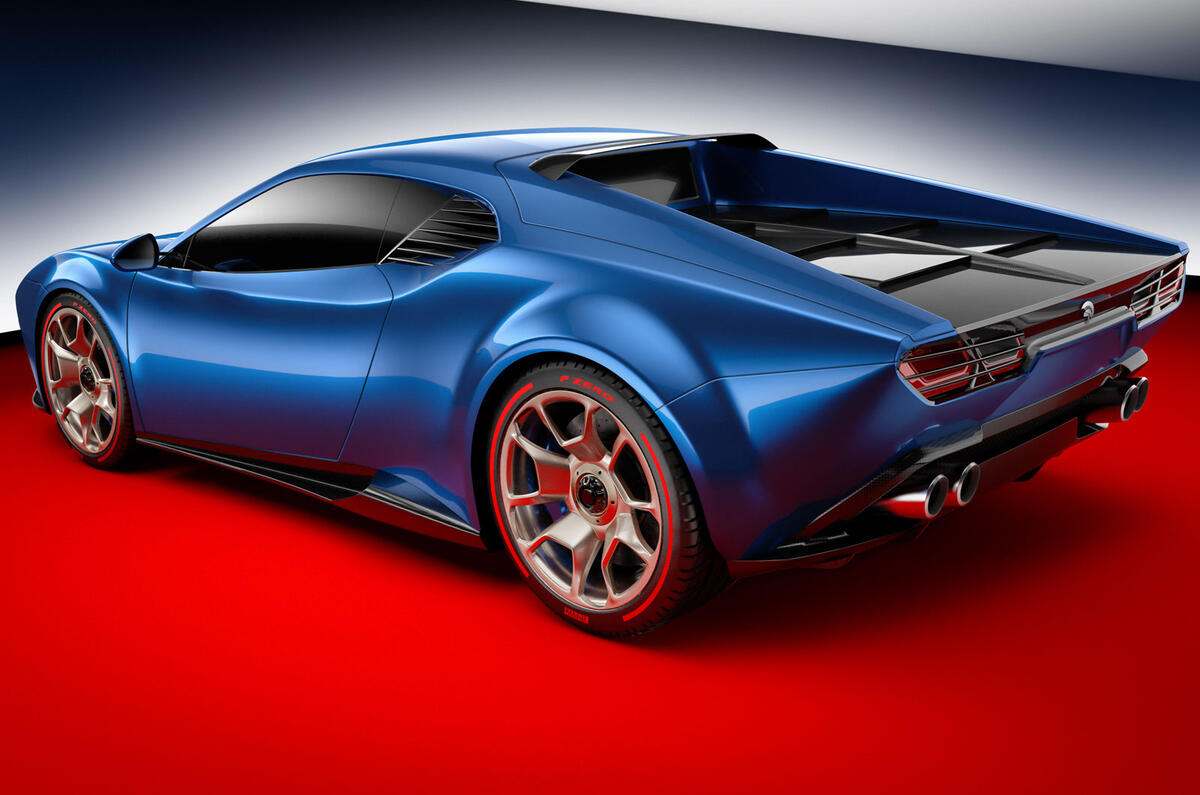 Ares Project Panther revealed as V10-powered supercar with pop-up headlights