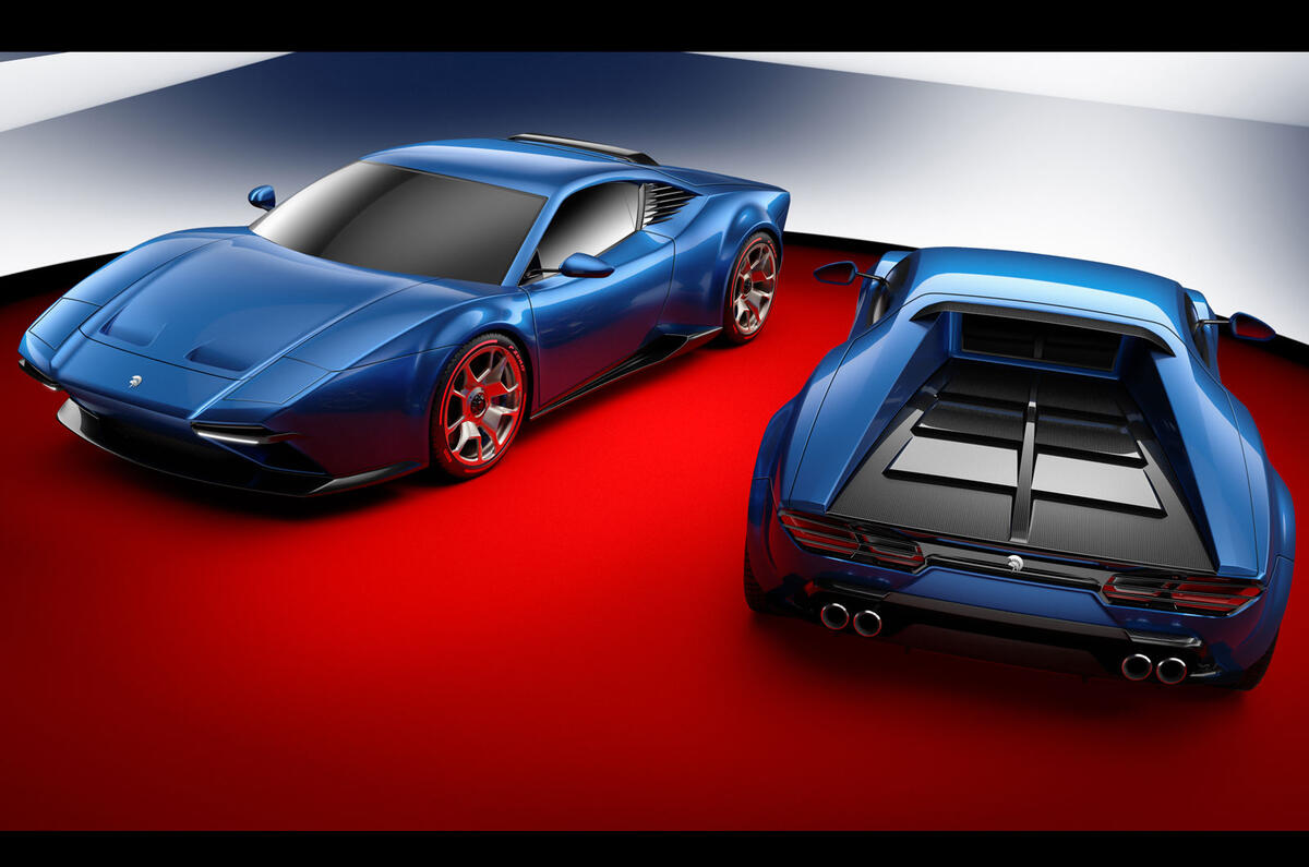 Ares Project Panther revealed as V10-powered supercar with pop-up headlights