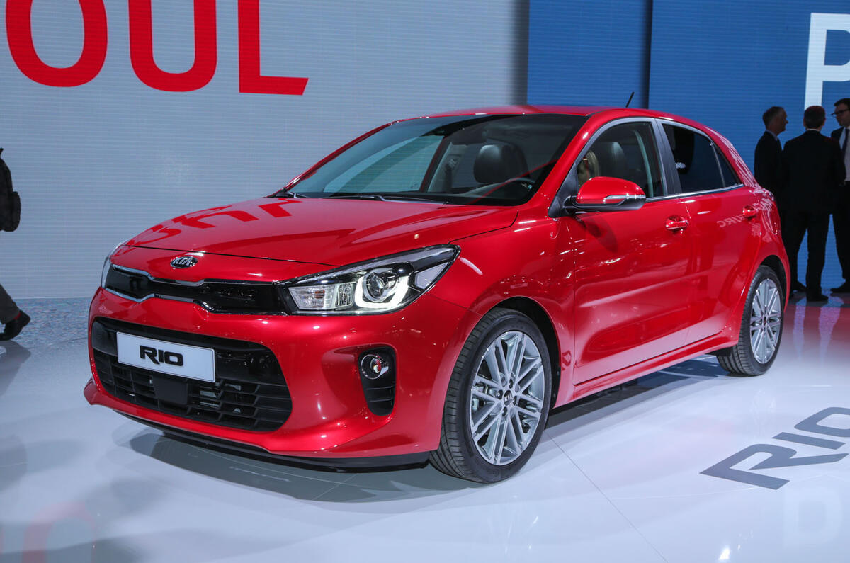 Kia Rio at the Paris motor show 2016 - show report and gallery