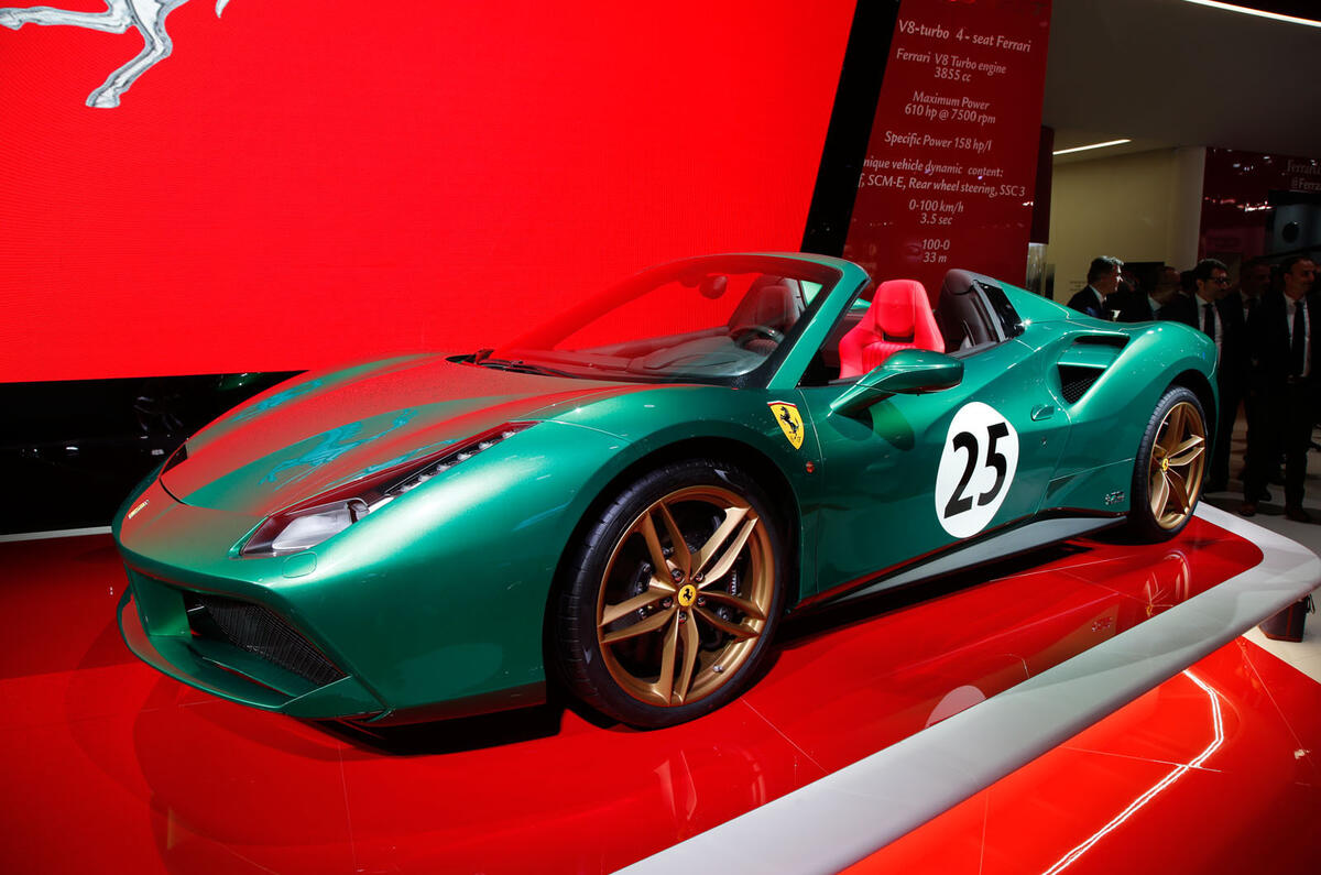 Special edition Ferrari at the Paris motor show 2016 - show report and gallery