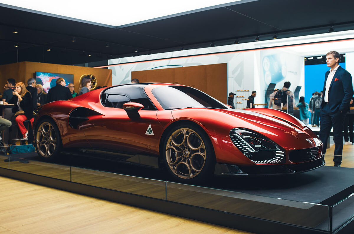 Paris motor show 2024 Alfa Romeo 33 Stradale Paris motor show 2024 Alfa Romeo 33 Stradale