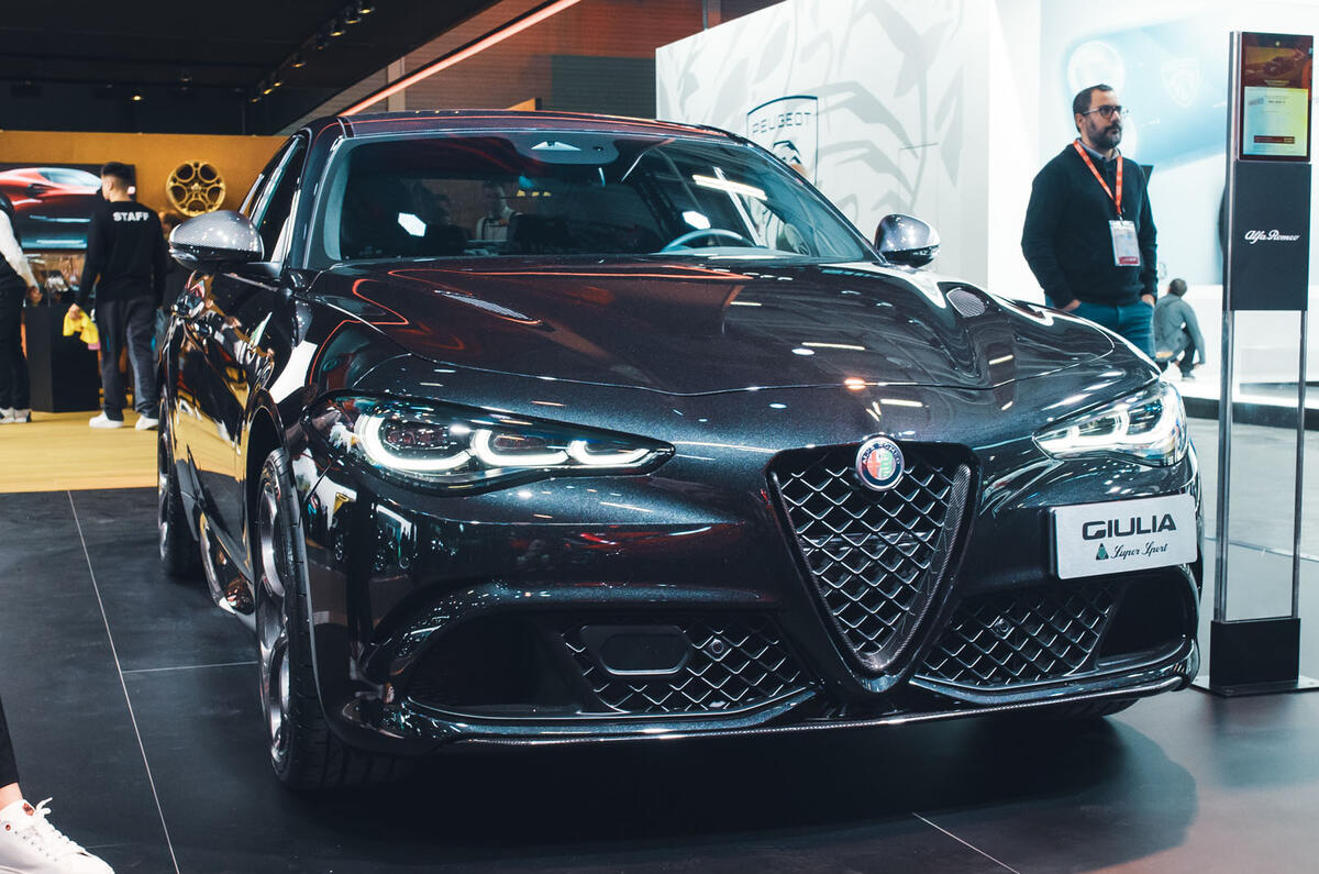 Paris motor show 2024 Alfa Romeo Giulia Supersport Paris motor show 2024 Alfa Romeo Giulia Supersport