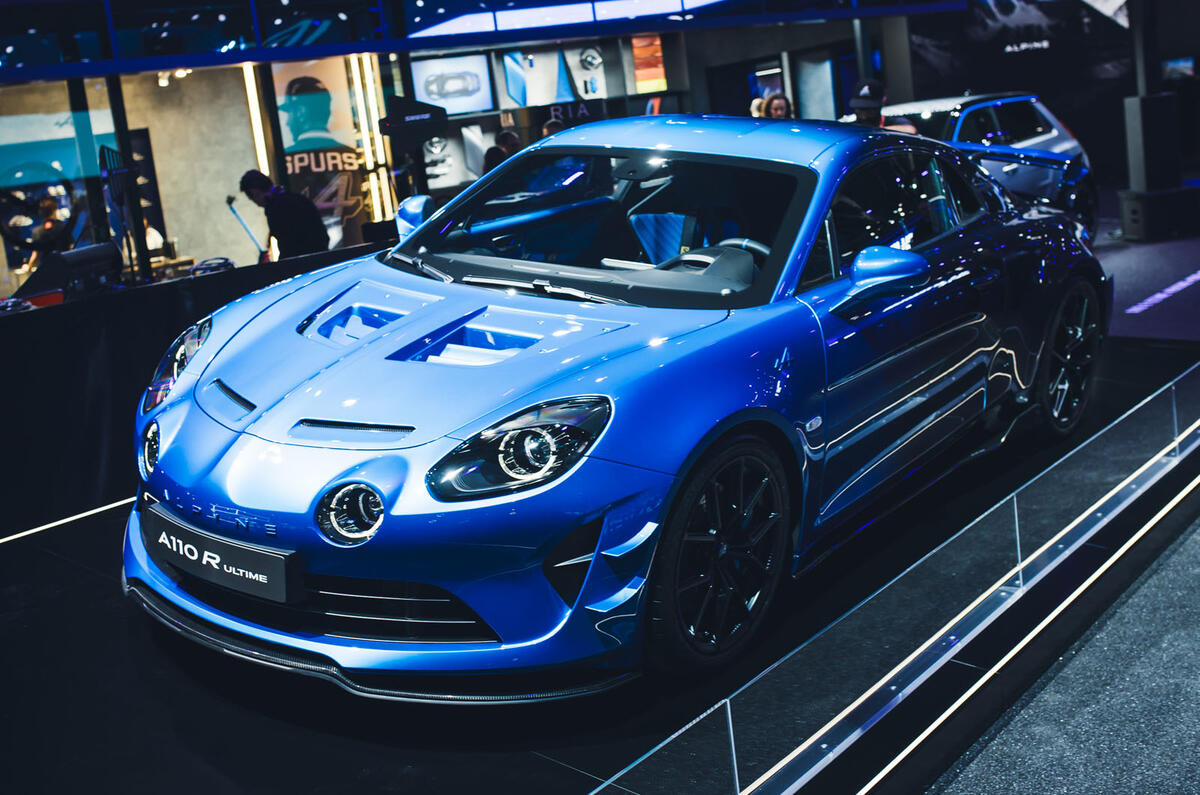 Paris motor show 2024 Alpine A110 R Ultime Paris motor show 2024 Alpine A110 R Ultime