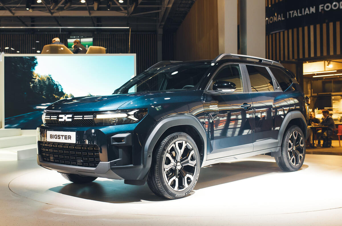 Paris motor show 2024 Dacia Bigster Paris motor show 2024 Dacia Bigster