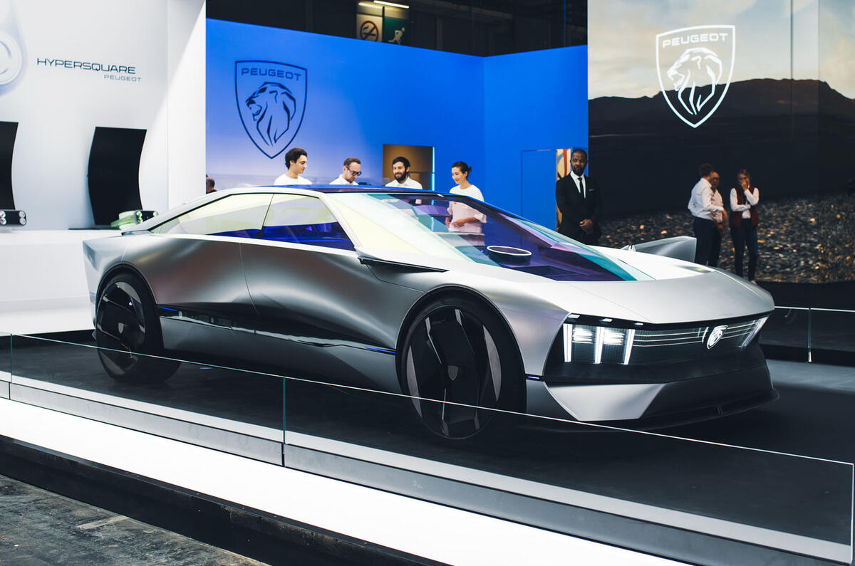 Paris motor show 2024 Peugeot Inception Paris motor show 2024 Peugeot Inception