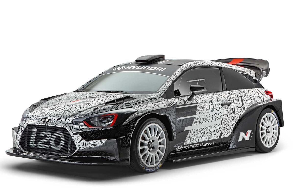 2017 Hyundai i20 Coupe WRC car revealed