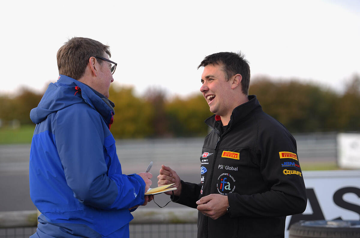 Stunt driving with Paul Swift