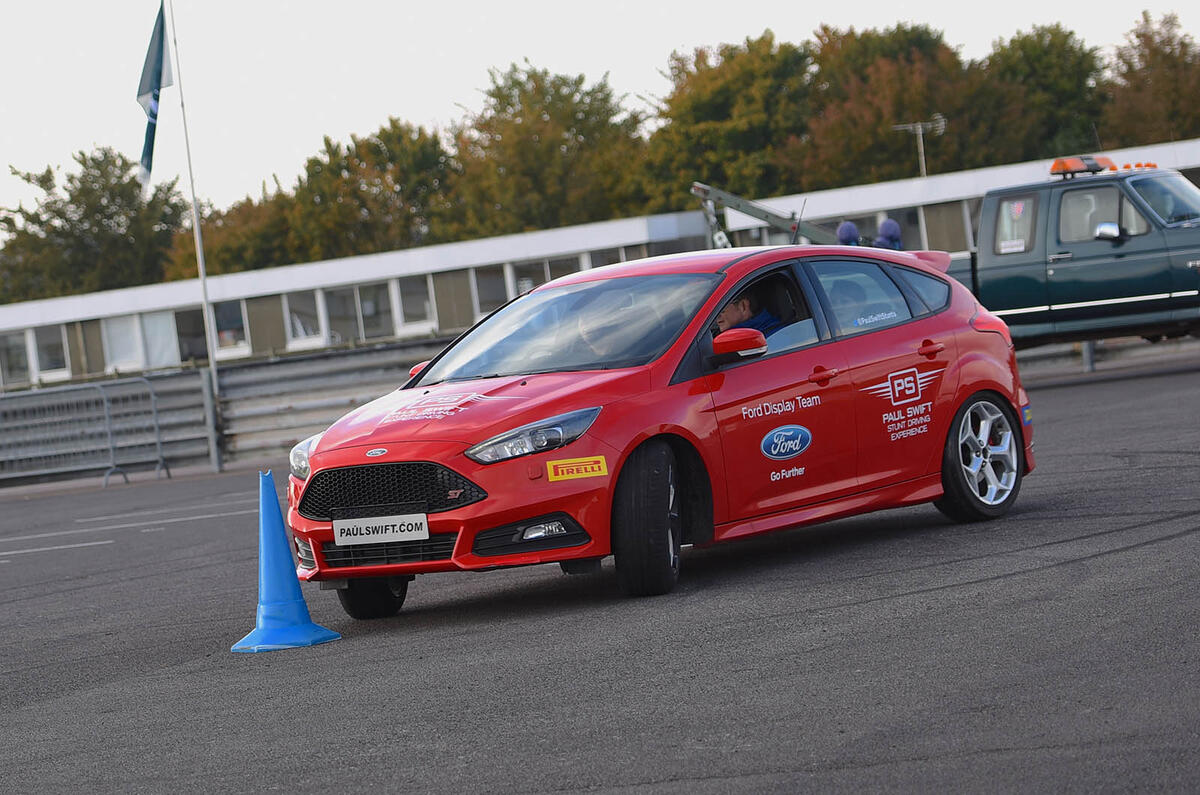 Stunt driving with Paul Swift
