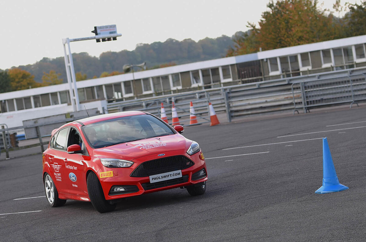 Stunt driving with Paul Swift