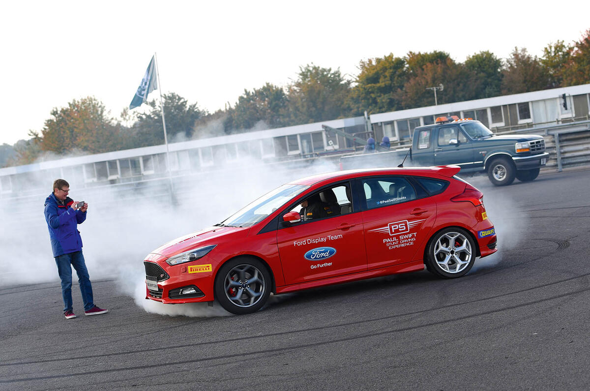 Stunt driving with Paul Swift