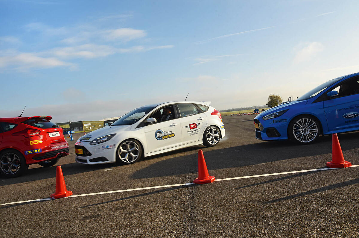 Stunt driving with Paul Swift