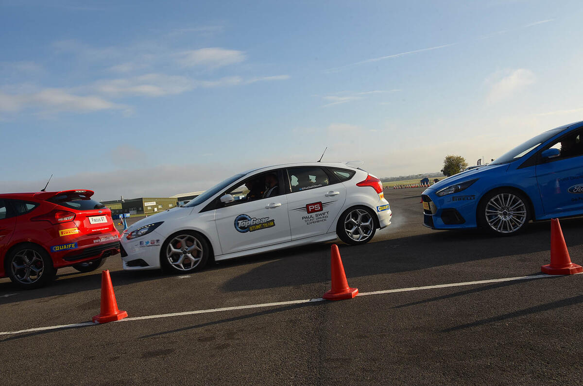 Stunt driving with Paul Swift