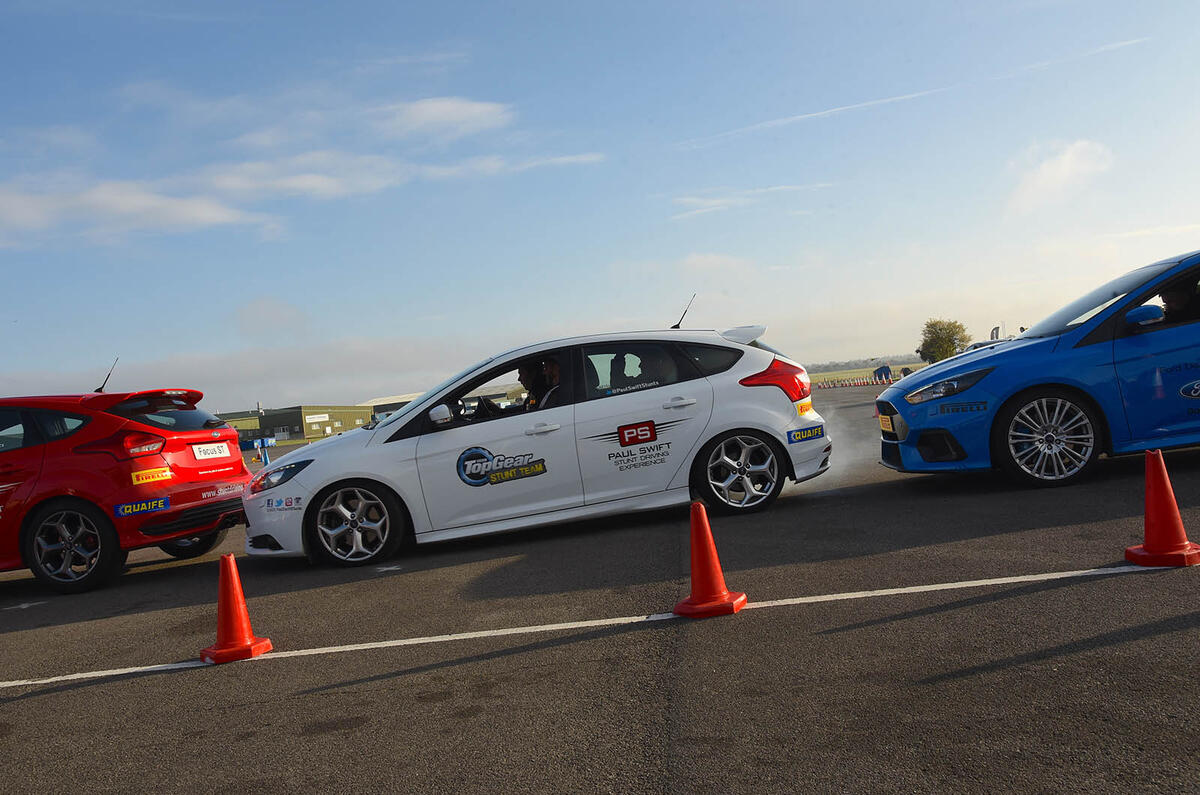 Stunt driving with Paul Swift