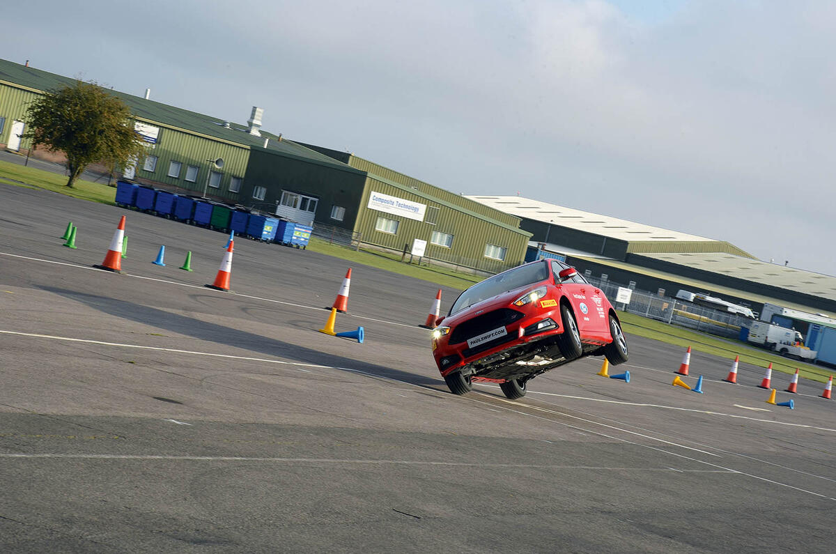 Stunt driving with Paul Swift