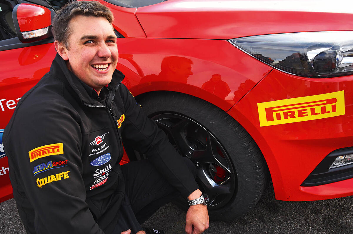 Stunt driving with Paul Swift