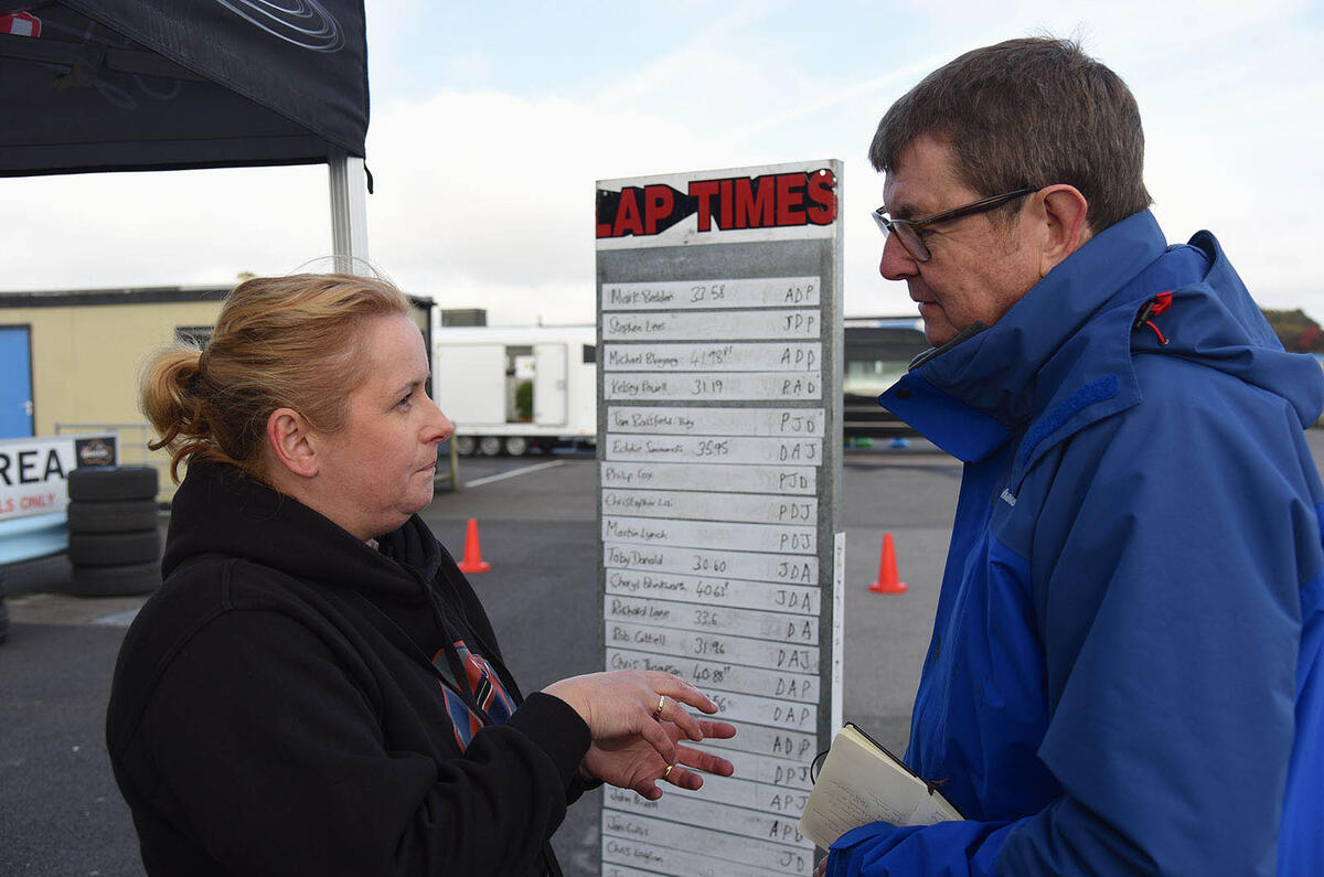 Stunt driving with Paul Swift