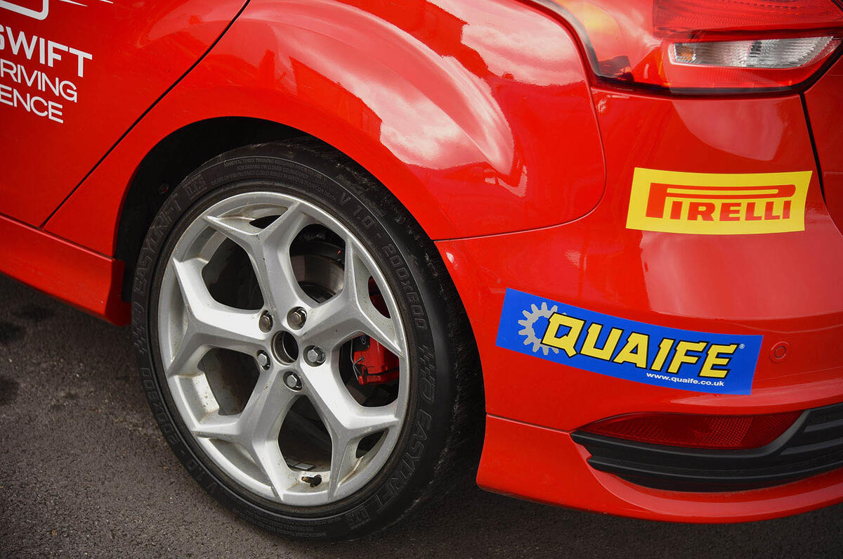 Stunt driving with Paul Swift