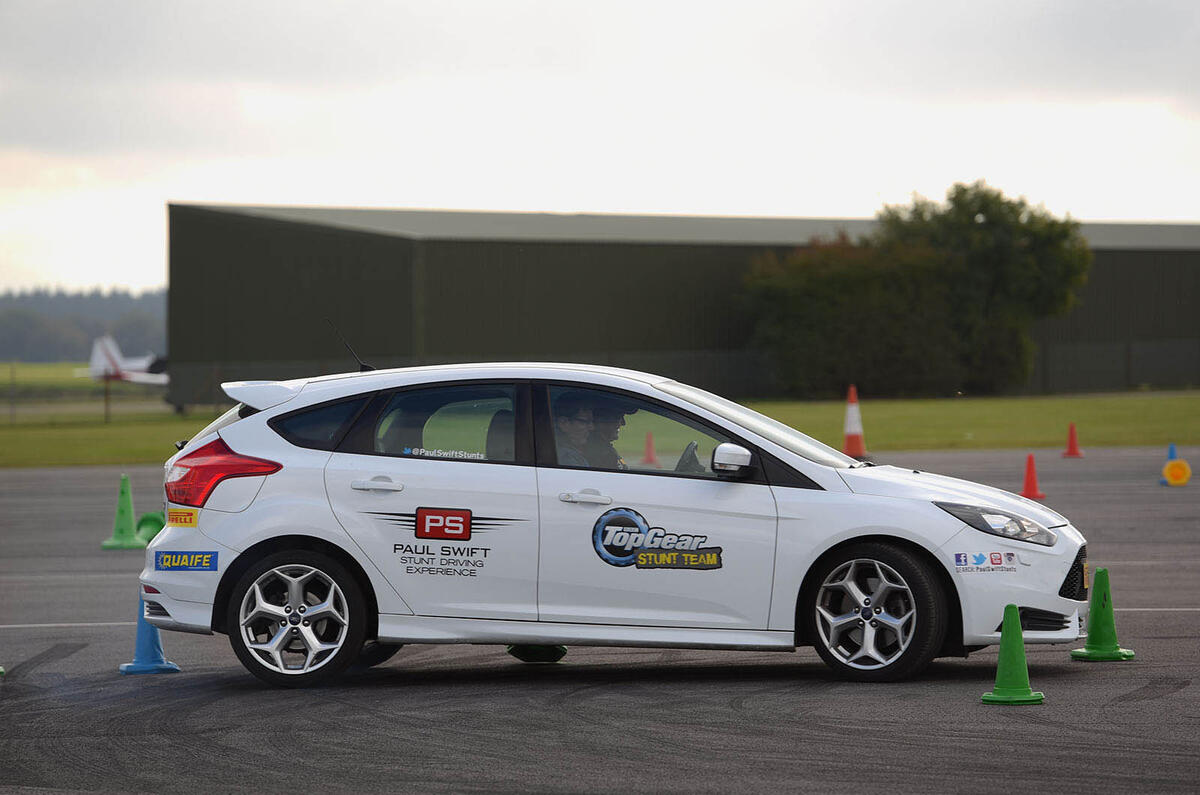 Stunt driving with Paul Swift