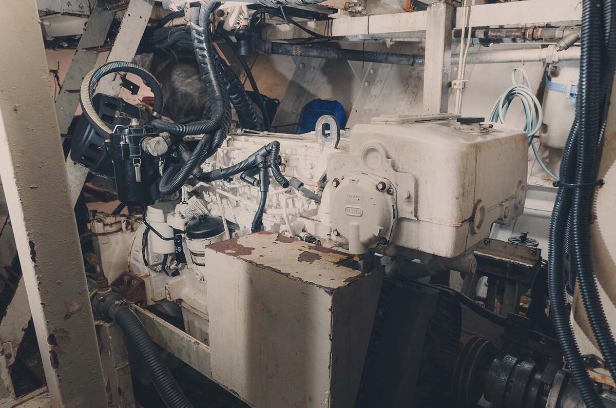 Pelican of London engine room