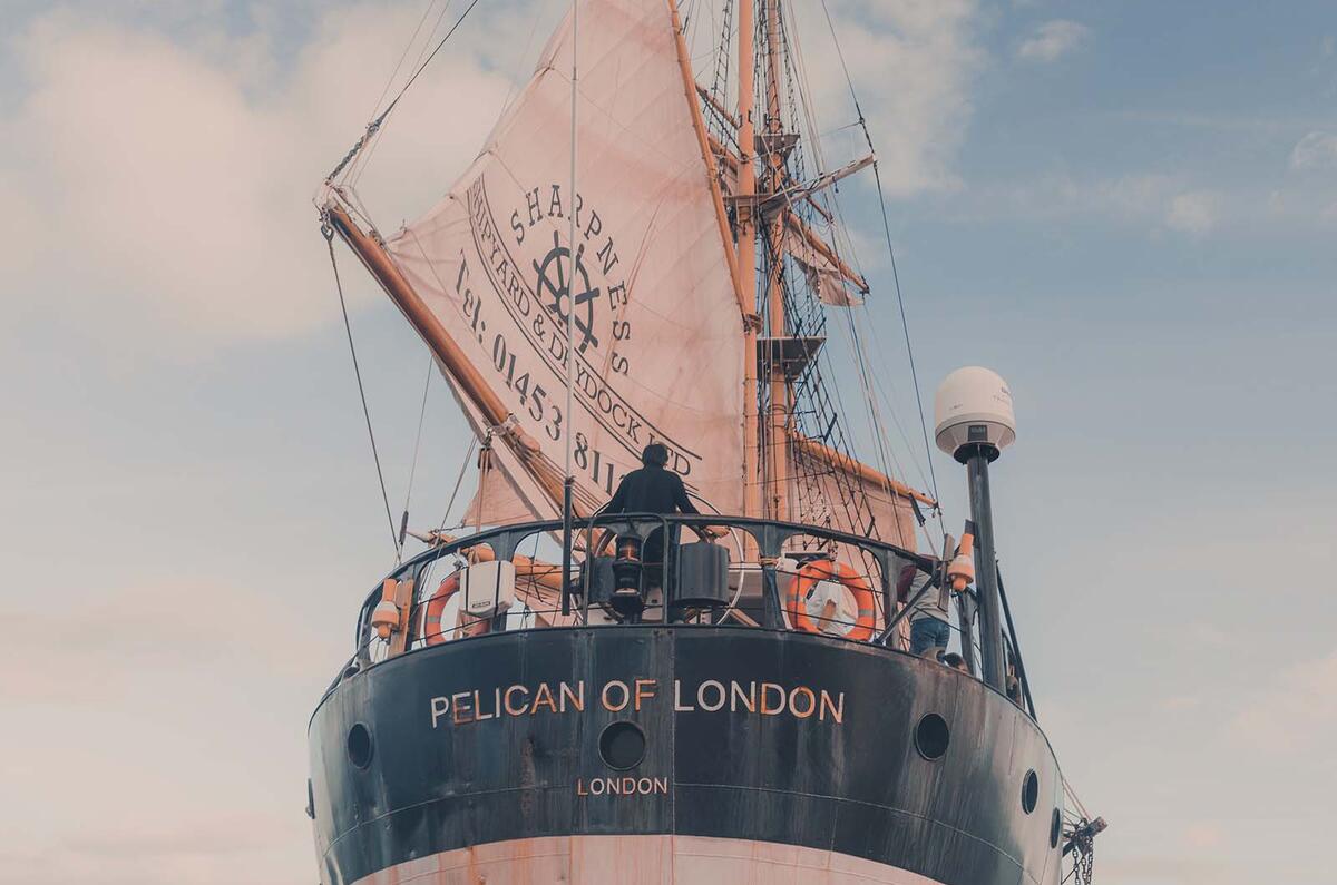 Pelican of London sign