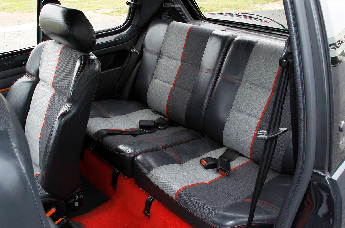 Peugeot 205 GTI backseats Peugeot 205 GTI backseats
