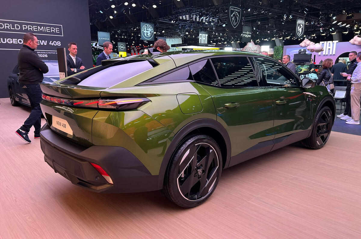 Peugeot 408 Brussels motor show 2026 1