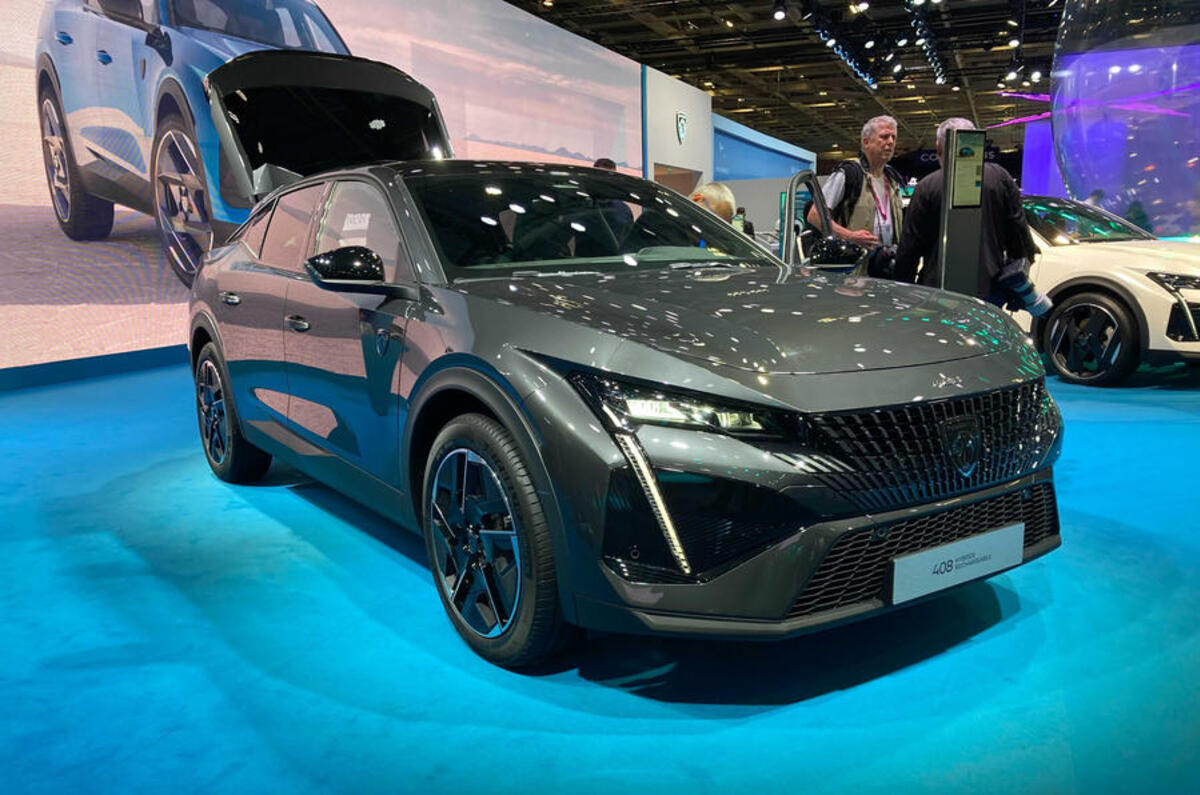 peugeot 408 phev paris motor show 2022