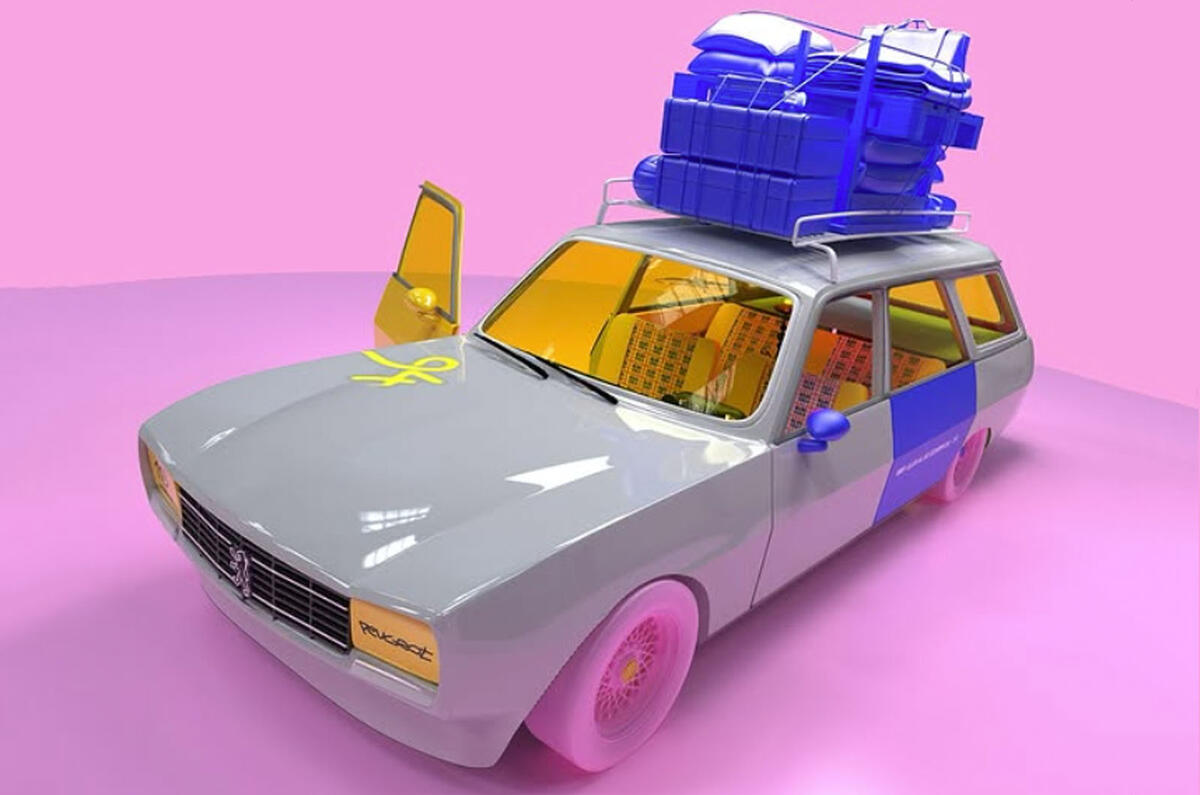 Peugeot 504 Break 113 lowrider front quarter Peugeot 504 Break 113 lowrider front quarter