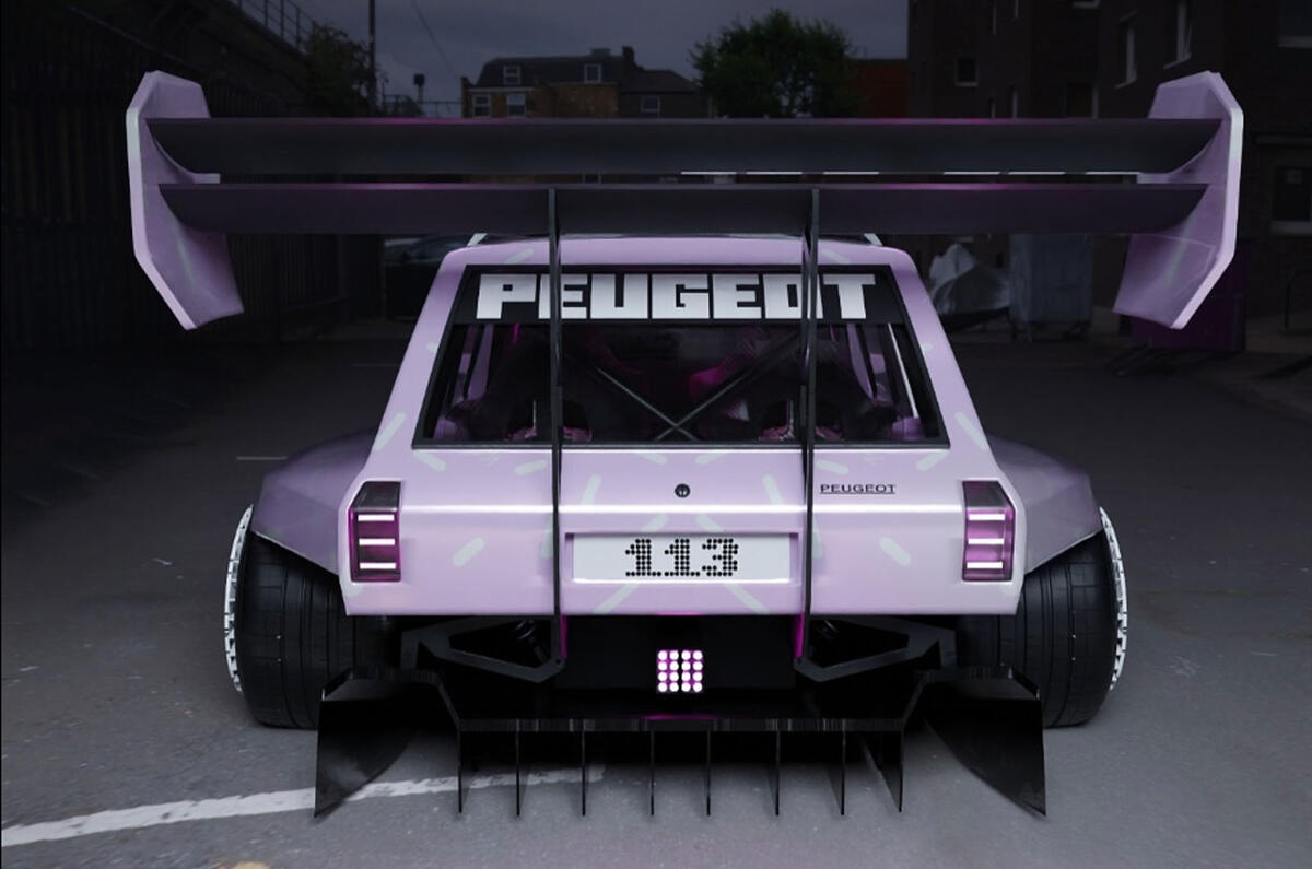 Peugeot 504 Break 113 pikes peak rear Peugeot 504 Break 113 pikes peak rear