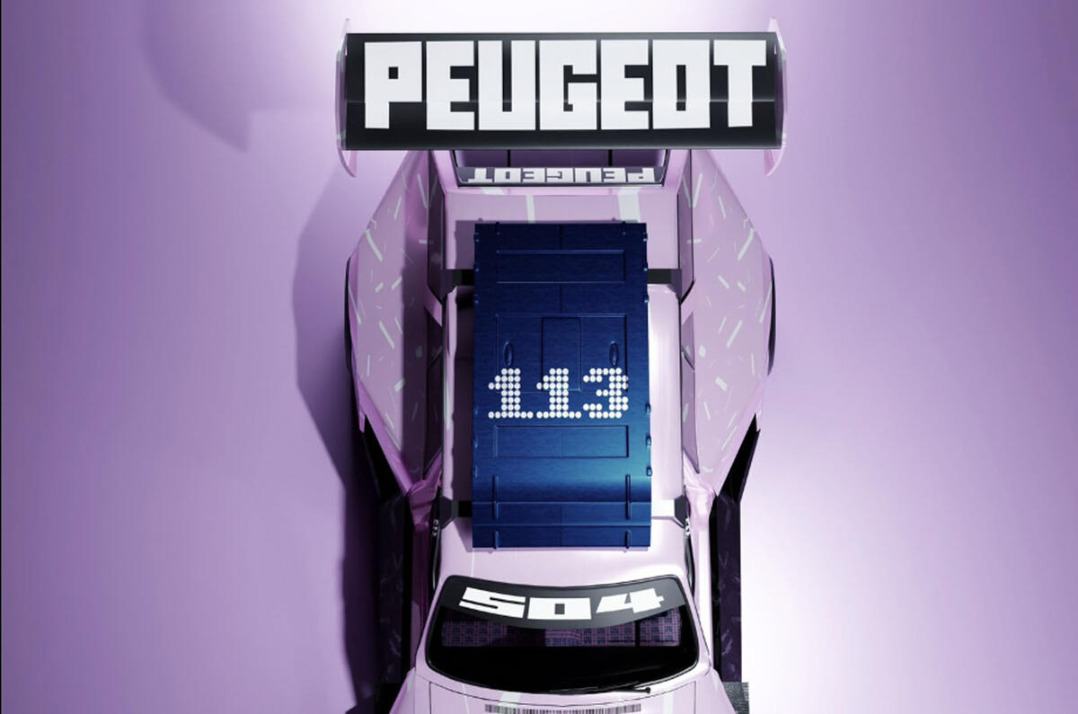 Peugeot 504 Break 113 pikes peak roof Peugeot 504 Break 113 pikes peak roof