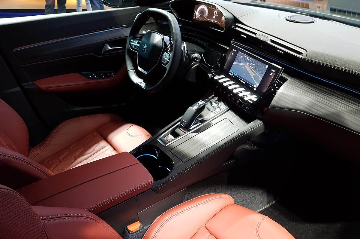 Peugeot 508 SW First Edition Paris reveal interior