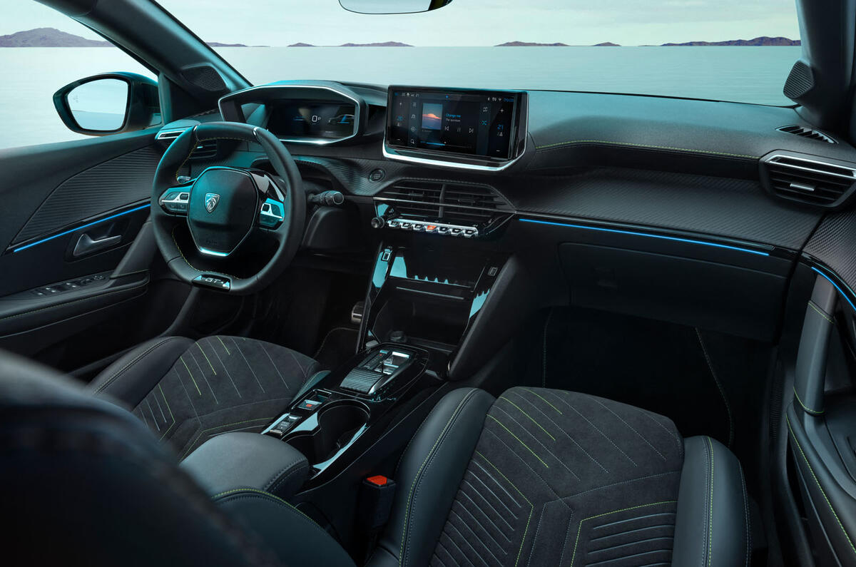 Peugeot e 208 2024 interior Peugeot e 208 2024 interior