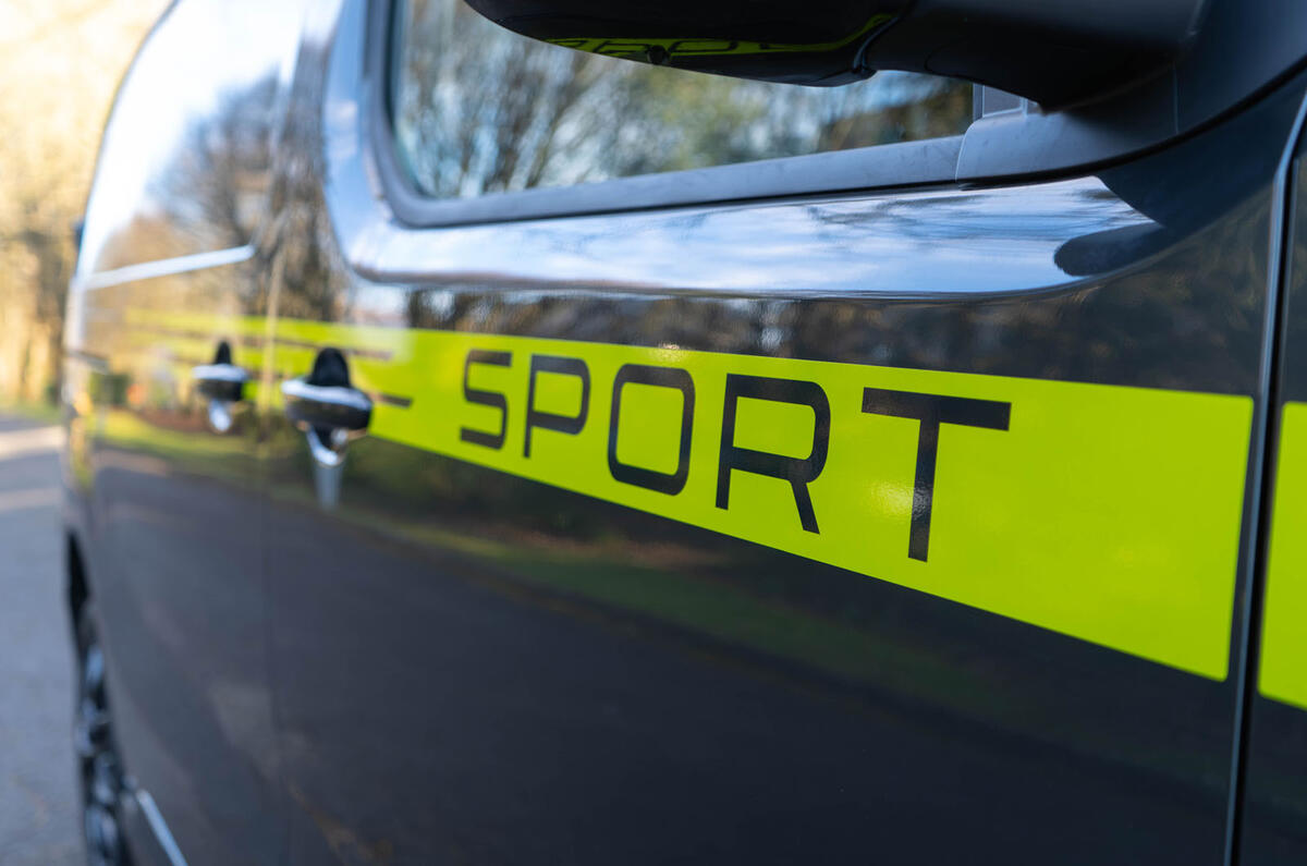 Peugeot Expert Sport side stripe Peugeot Expert Sport side stripe