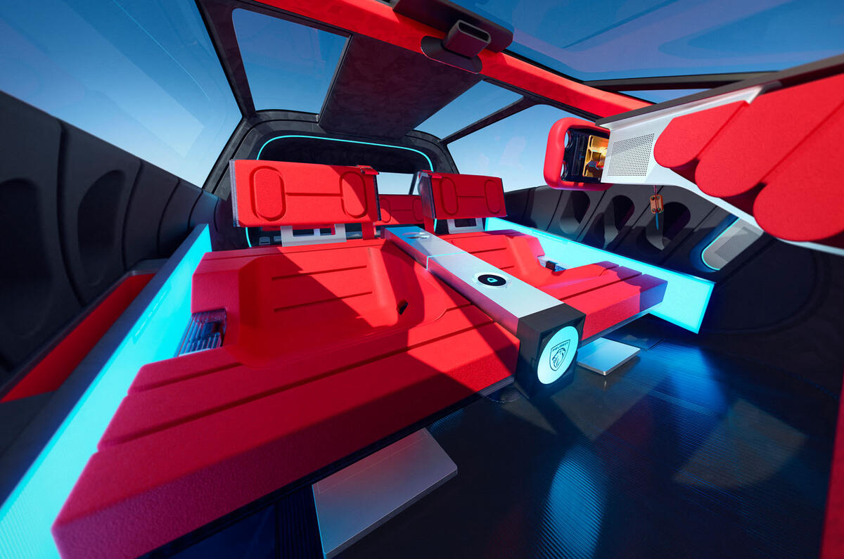 Peugeot Polygon concept seats 2