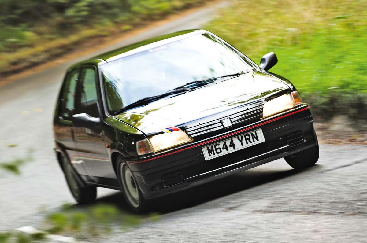 Peugeot 106 Rallye front Peugeot 106 Rallye front