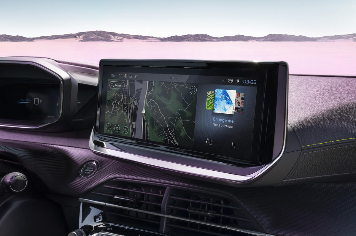 Peugeot 2008 infotainment Peugeot 2008 infotainment