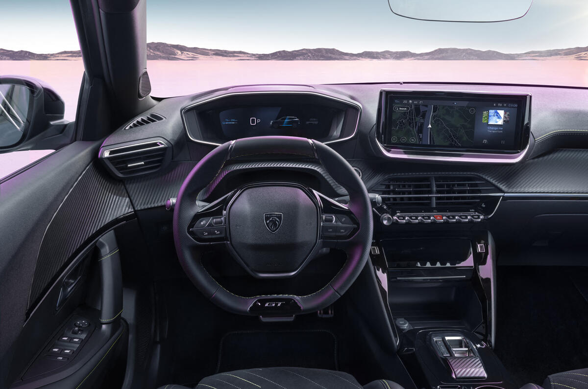 Peugeot 2008 interior Peugeot 2008 interior