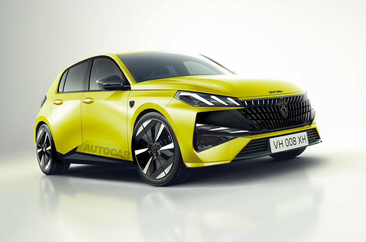 Peugeot 208 render 2025 web