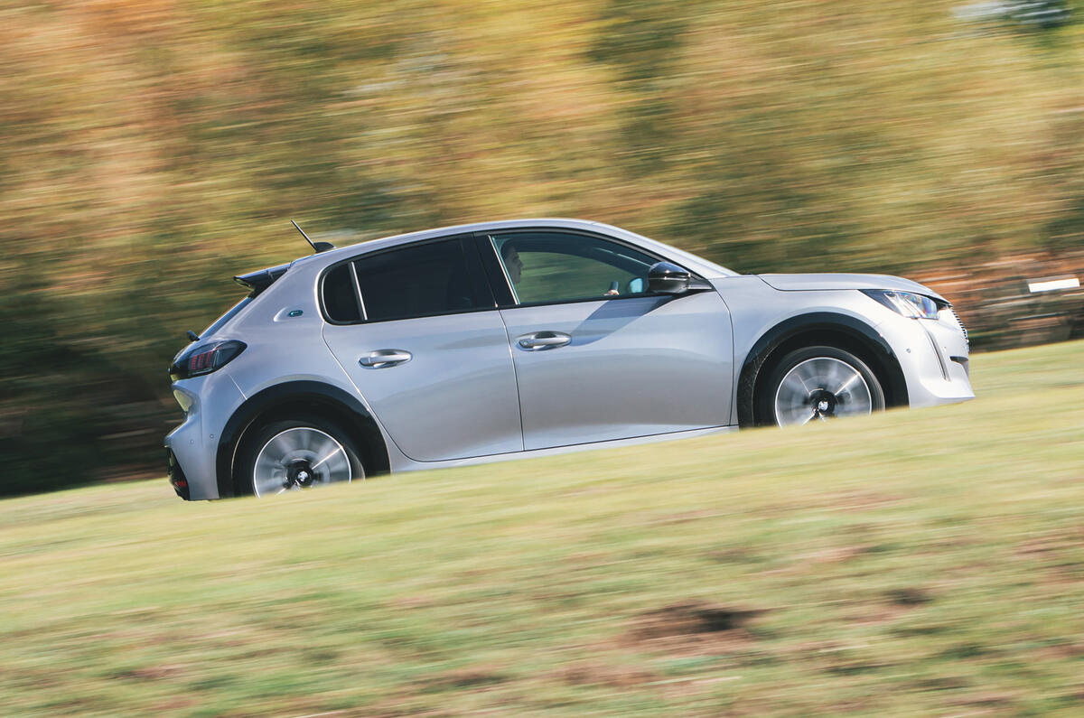 Britain's Best Car Awards 2020 - Peugeot e-208 - side