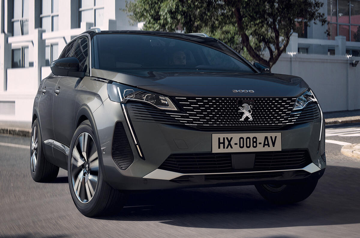 2021 Peugeot 3008 - front 2021 Peugeot 3008 - front