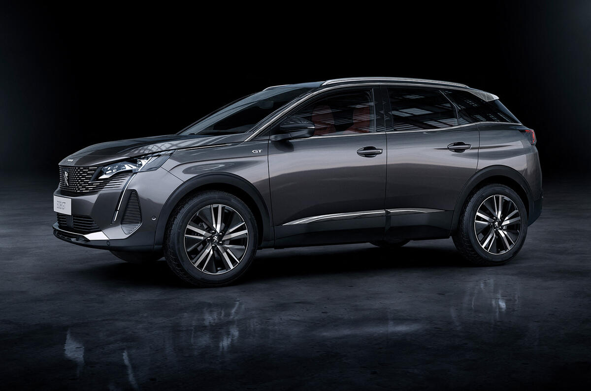 2021 Peugeot 3008 - side 2021 Peugeot 3008 - side