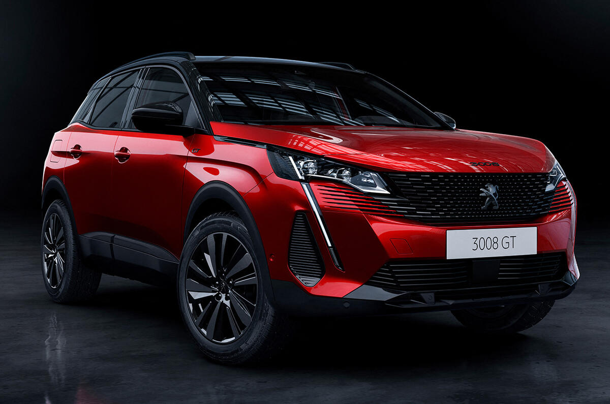 2021 Peugeot 3008 - front 2021 Peugeot 3008 - front