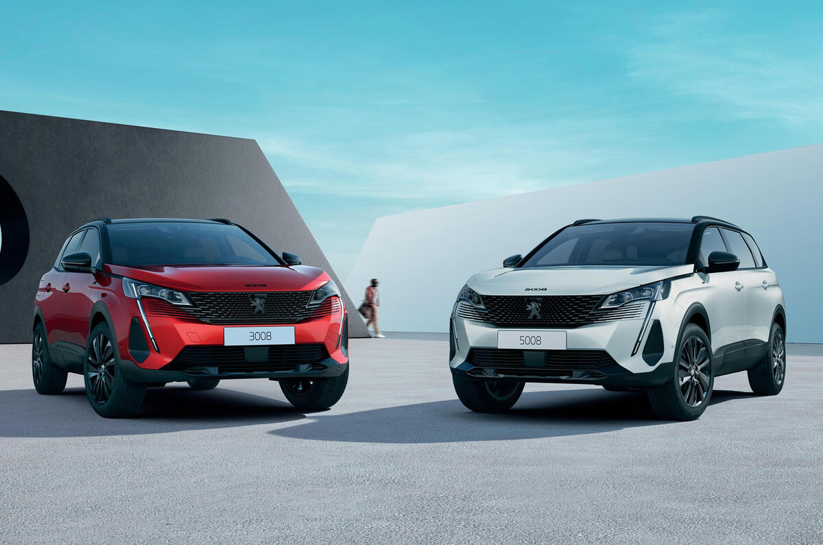 Peugeot 3008 and Peugeot 5008