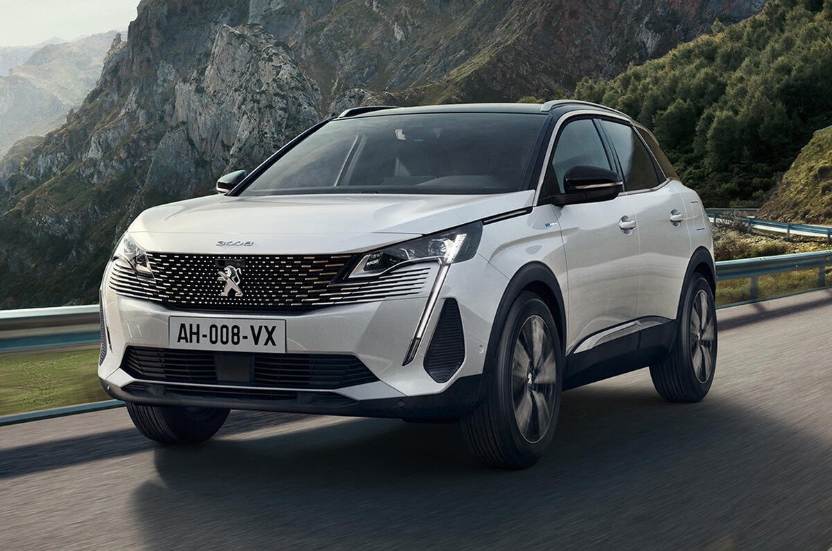 2021 Peugeot 3008 - hero front