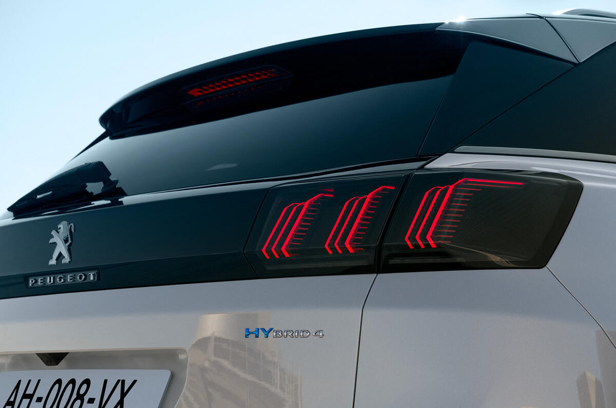 2021 Peugeot 3008 - rear detail 2021 Peugeot 3008 - rear detail