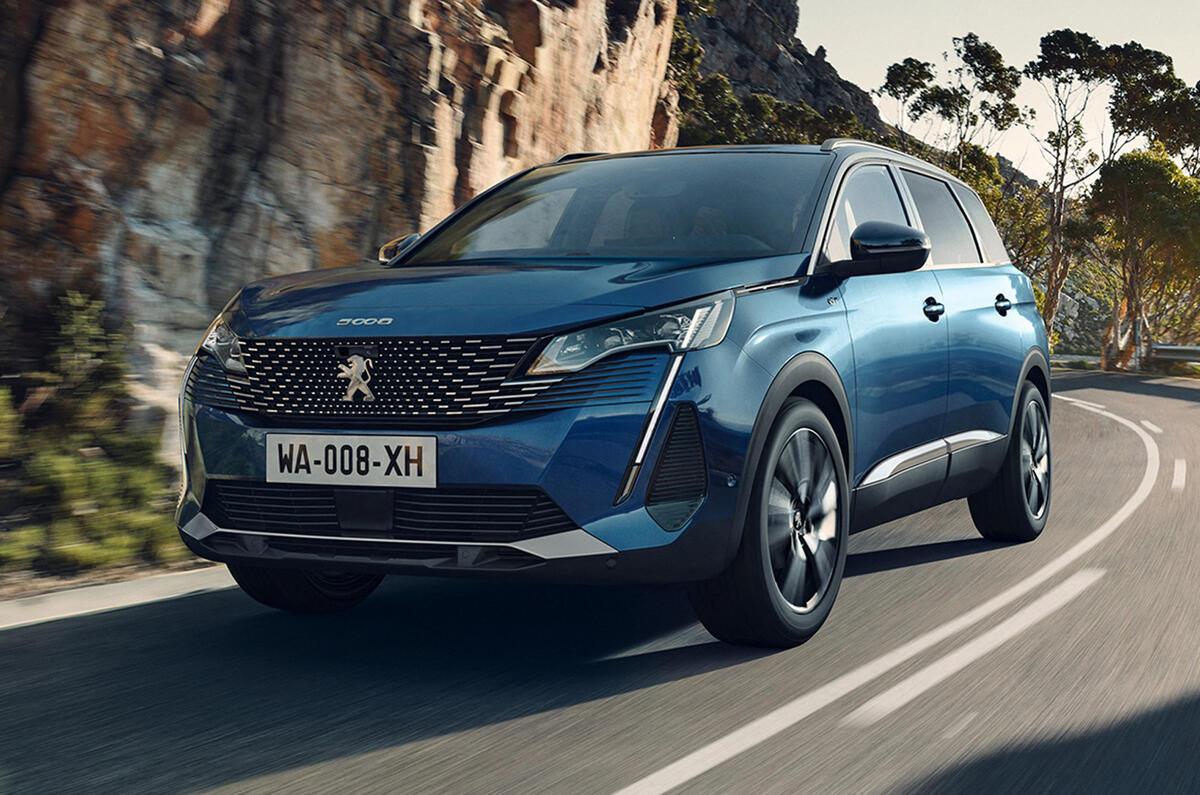 2020 Peugeot 5008 facelift